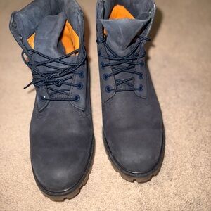 Men's Navy Blue Boots